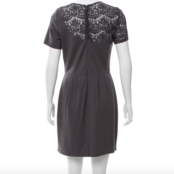 🤎Barneys Gray Lace and Knit Dress - Picture 4 of 4
